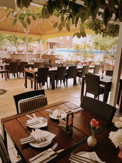 Restaurant Apollon Göttingen - Garten